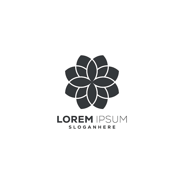 diseño del logotipo de la hoja