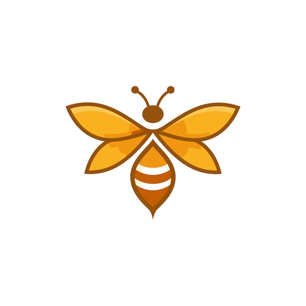 Diseño de logotipo de Honey Bee