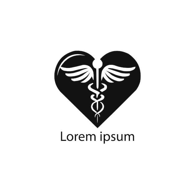 Diseño del logotipo del hospital Vector cruz médica