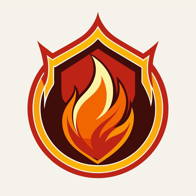 Diseño del logotipo de Hot Fire Gráficos vectoriales intensos y dinámicos