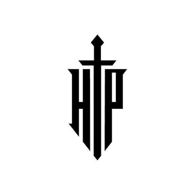 Diseño del logotipo de HP monograma letra nombre de texto símbolo monocromático logotipo carácter alfabético logotipo simple