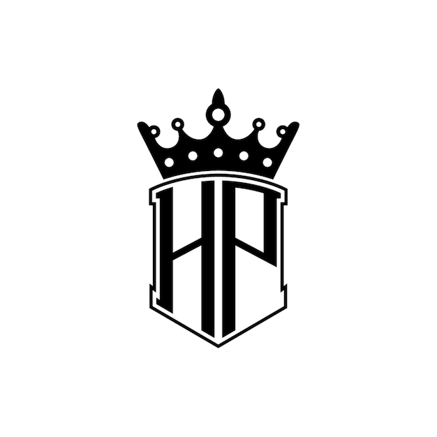 Diseño del logotipo de HP monograma letra nombre de texto símbolo monocromático logotipo carácter alfabético logotipo simple