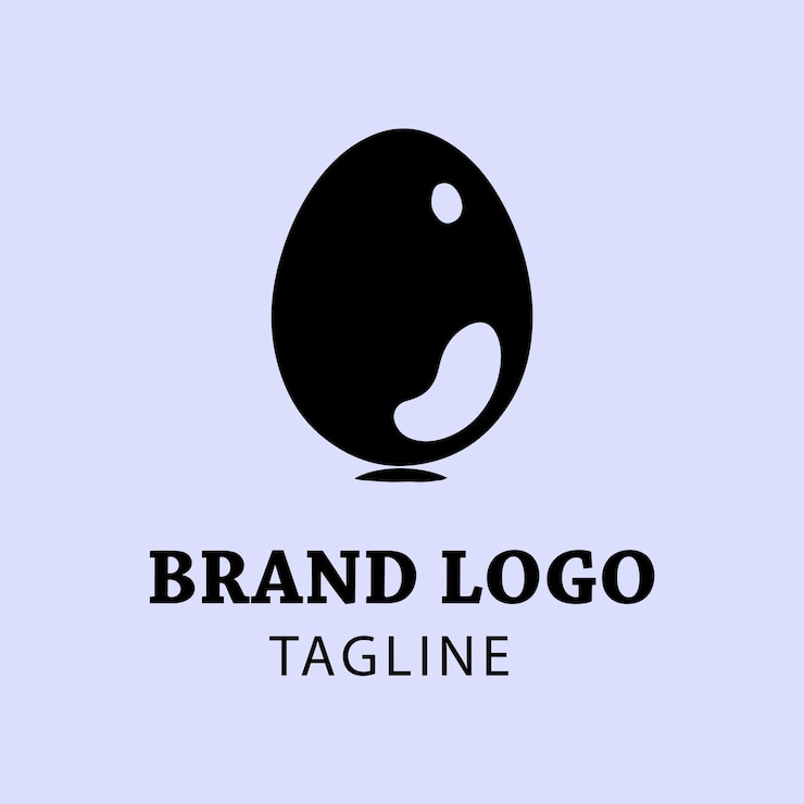 Vector diseño de logotipo de huevo vectorial para negocios