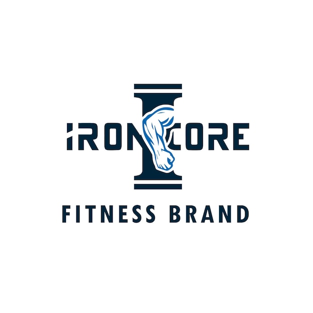 Diseño de logotipo de I para Fitness Company