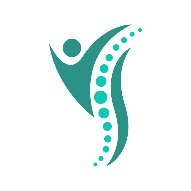 Diseño del logotipo del icono de Backbones