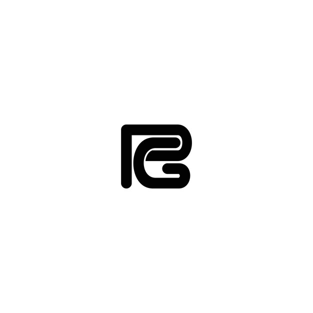 Diseño de logotipo de icono inicial de GPPG