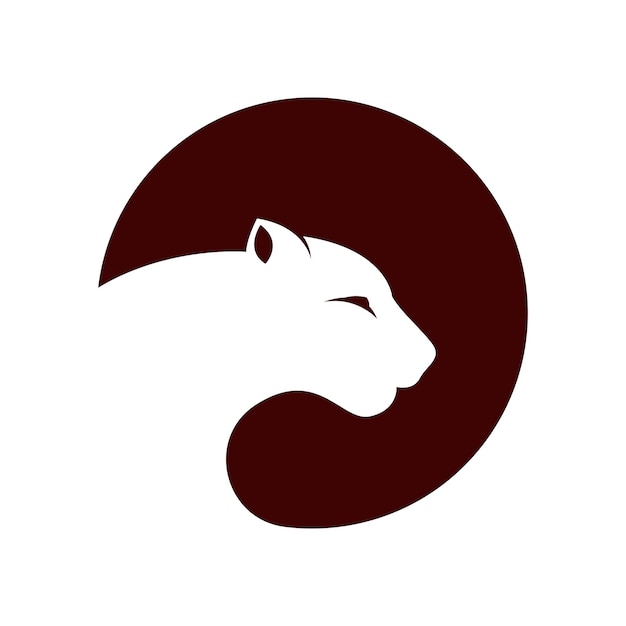 Diseño del logotipo del icono Jaguar