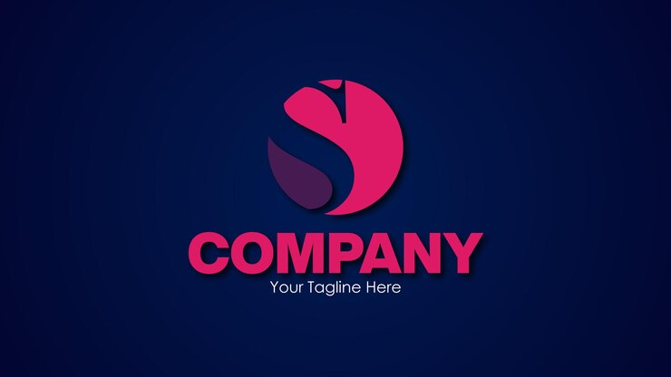 Diseño de logotipo de icono de letra de diseño plano
