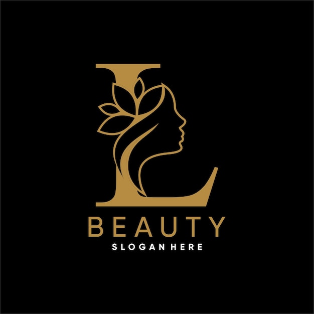 Diseño de logotipo de icono de letra vectorial