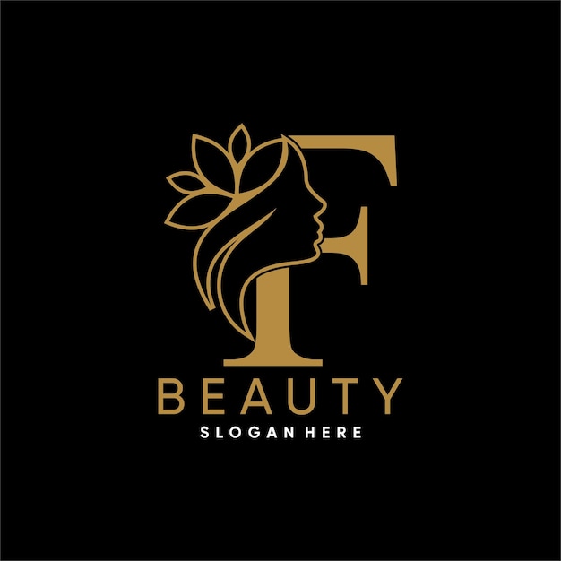 Diseño de logotipo de icono de letra vectorial