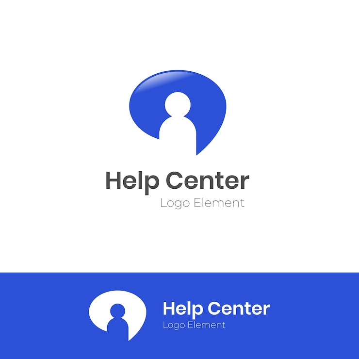 Vector diseño de logotipo de icono de robot simple signo de chat bot para el concepto de servicio de soporte logotipo de estilo plano minimalista de chatbot