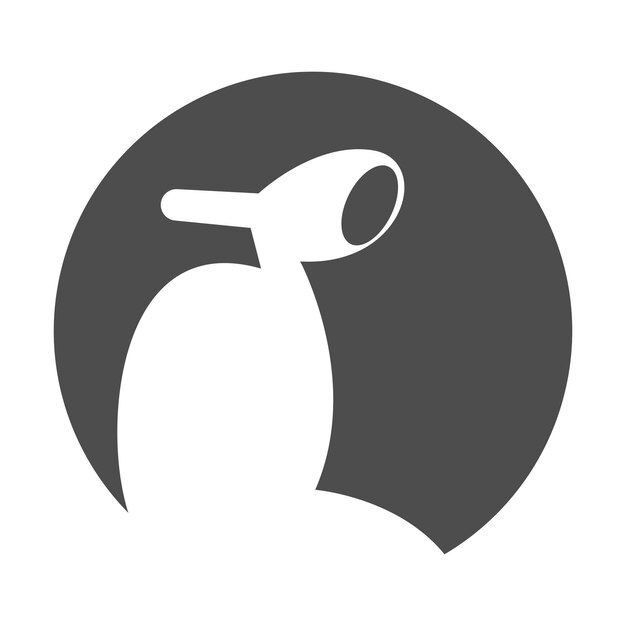 Diseño de logotipo de icono de scooter