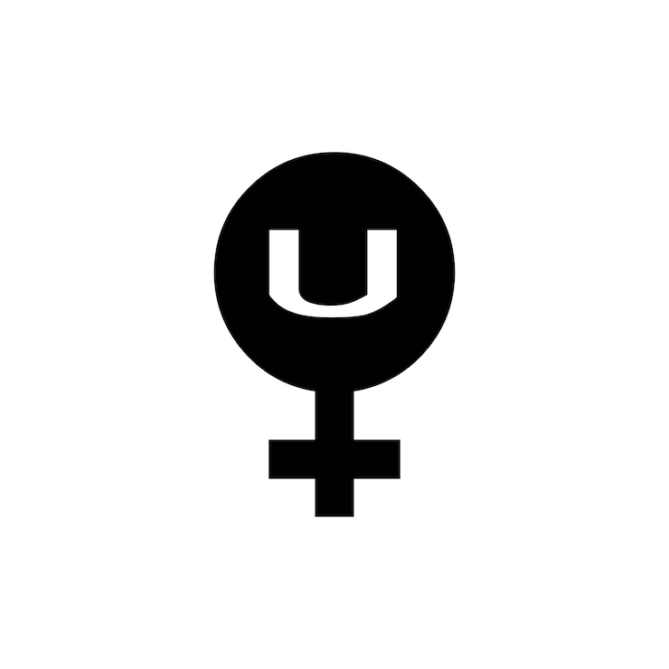 Vector el diseño del logotipo del icono del símbolo vectorial del arte de la línea alfabética