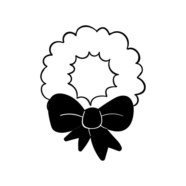 Diseño del logotipo de los iconos vectoriales de Navidad