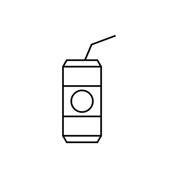 Diseño del logotipo de la ilustración de la plantilla de icono vectorial de vidrio