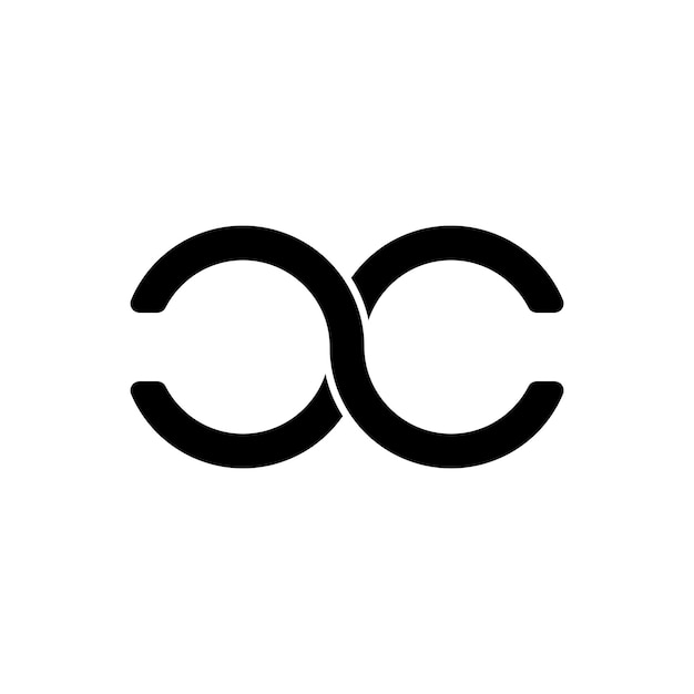diseño de logotipo de ilustración de plantilla vectorial de icono infinito