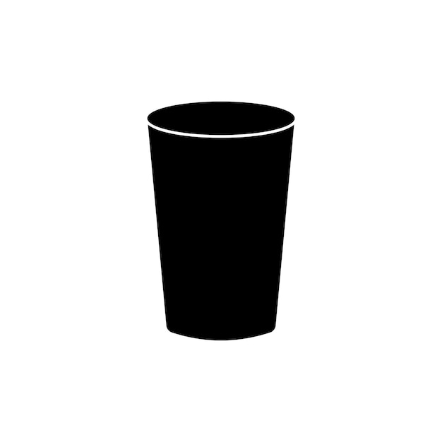 diseño de logotipo de ilustración de plantilla vectorial de icono de taza