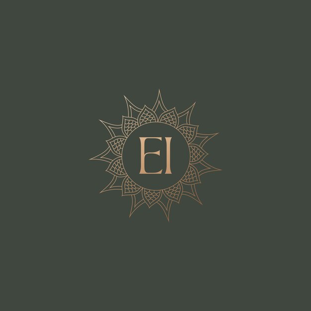 El diseño del logotipo imagen vectorial