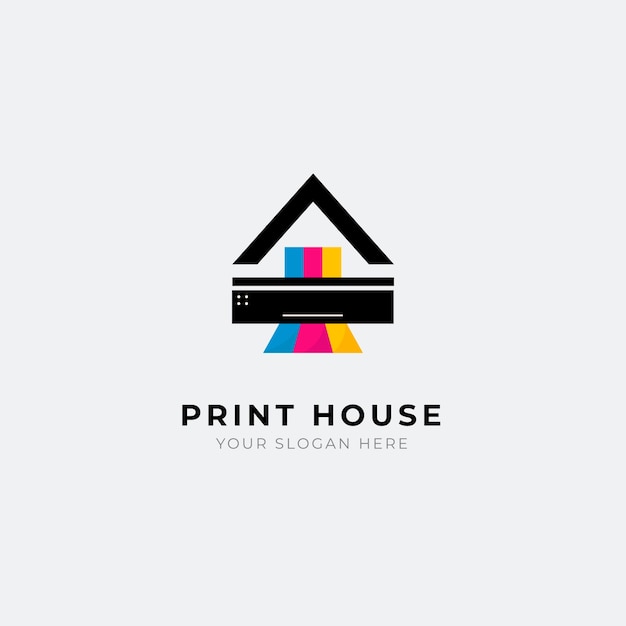 Diseño de logotipo de imprenta