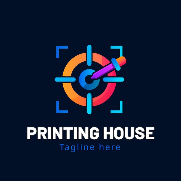 Diseño de logotipo de imprenta