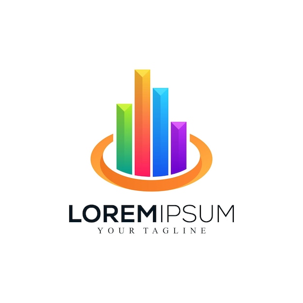 Diseño de logotipo inmobiliario abstracto