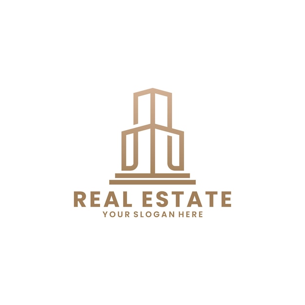 Diseño de logotipo inmobiliario Inspiración