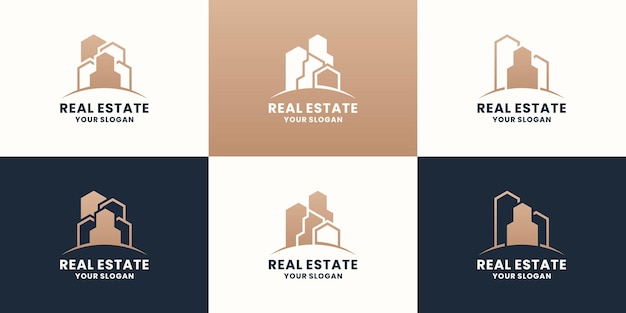 Diseño de logotipo inmobiliario Inspiración