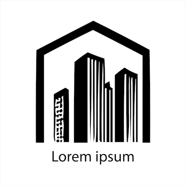 Un diseño de logotipo inmobiliario para la marca
