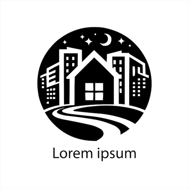 Un diseño de logotipo inmobiliario para la marca