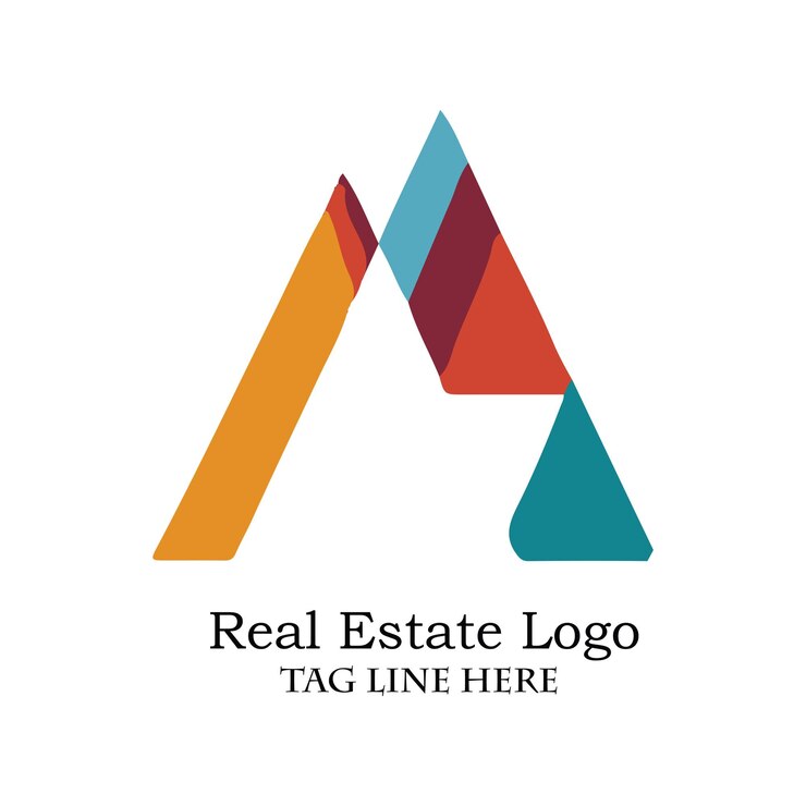 Diseño de logotipo inmobiliario moderno