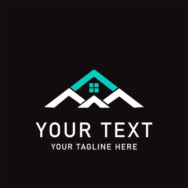 Diseño de logotipo inmobiliario moderno
