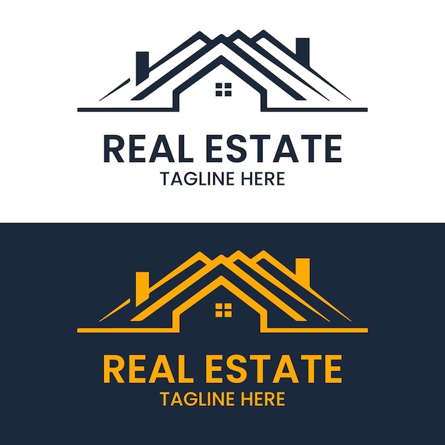 Diseño de logotipo inmobiliario moderno