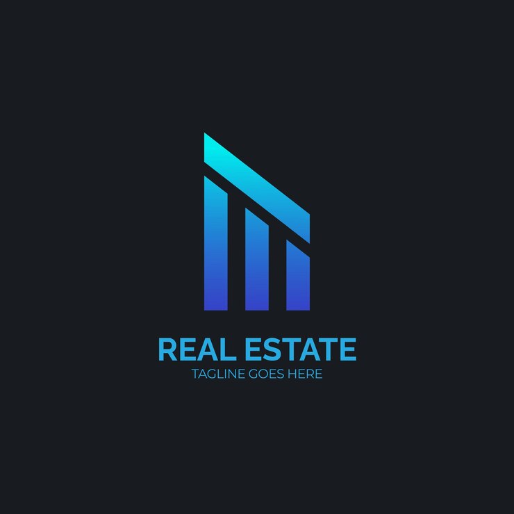 Diseño de logotipo inmobiliario moderno