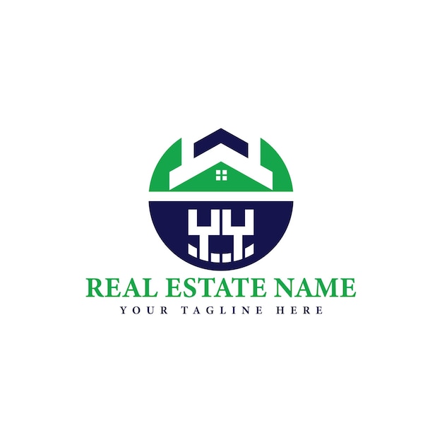 Diseño de logotipo inmobiliario moderno