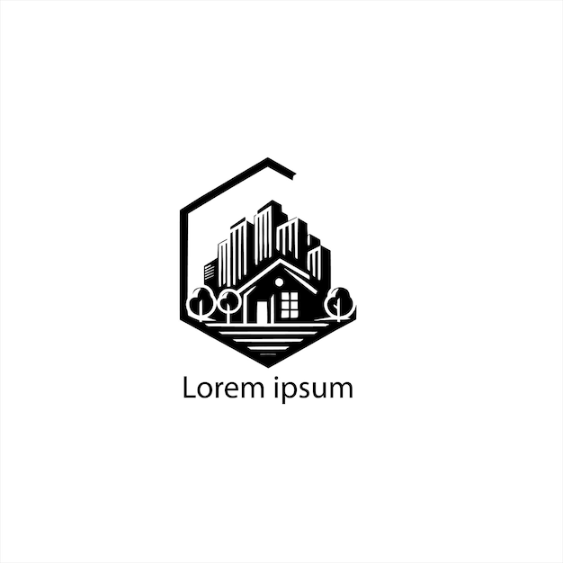 Diseño de un logotipo inmobiliario