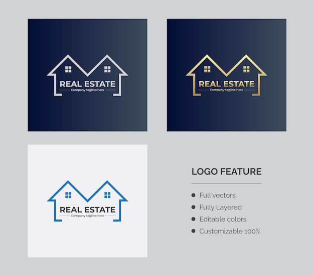 Diseño del logotipo inmobiliario