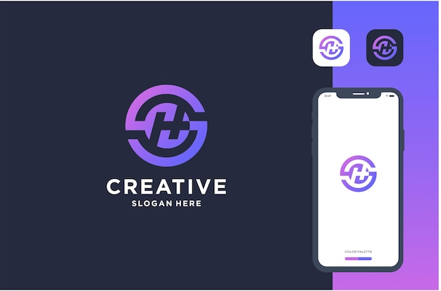 diseño de logotipo para la inspiración de la marca empresarial