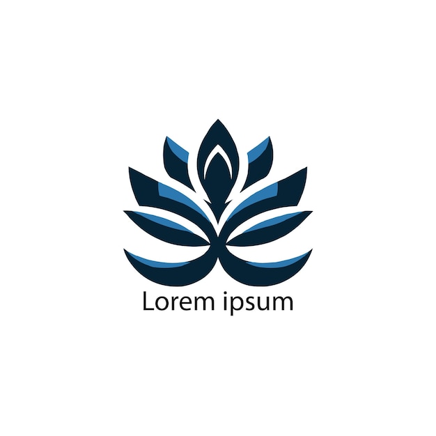 un diseño de logotipo internacional de yoga fondo de yoga con postura de ejercicio