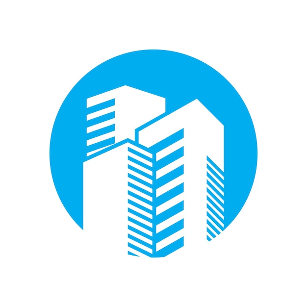 Diseño de logotipo de inversión de propiedad inmobiliaria