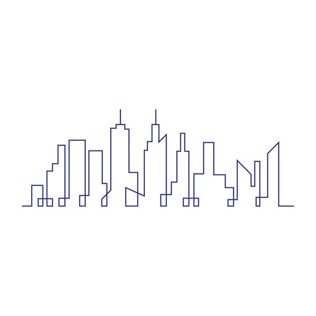 Diseño de logotipo de inversión de propiedad inmobiliaria