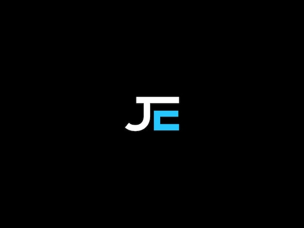 diseño de logotipo JE