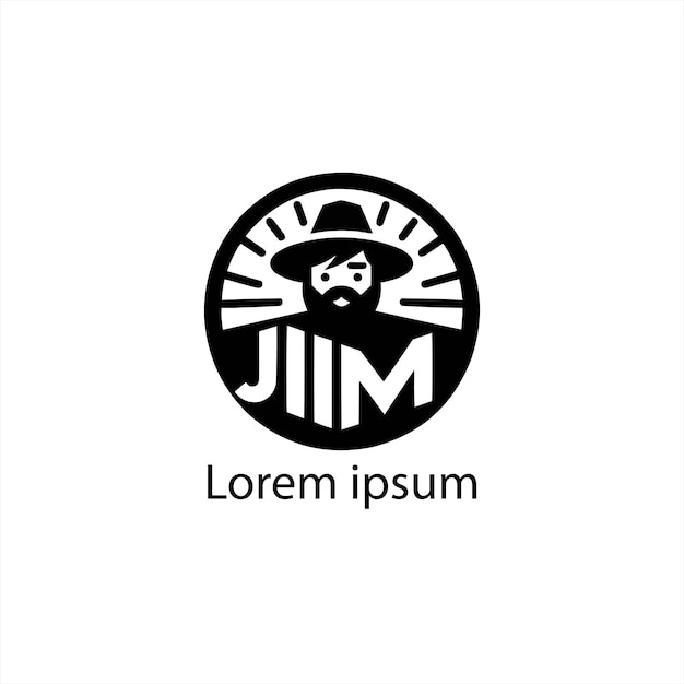 un diseño del logotipo de Jim