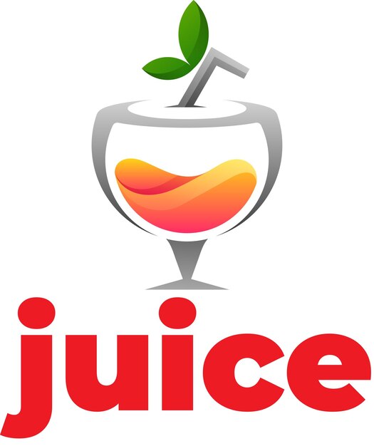 Diseño de logotipo de jugo