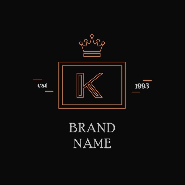 Diseño del logotipo de K elegance