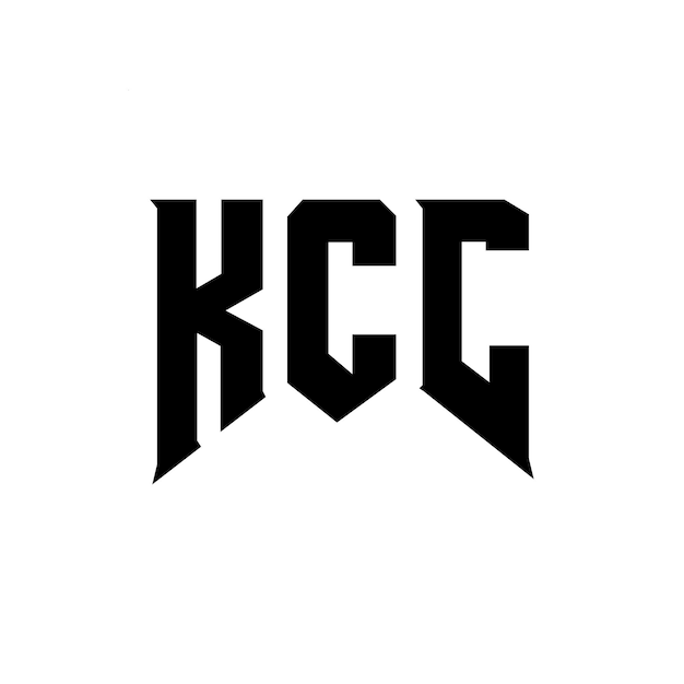 Diseño de logotipo de KCC para una empresa de tecnología KCC diseño de logotipo KCC combinación de colores blanco y negro KCC logo KCC vector KCC diseño KCC icono KCC alfabeto KCC tipografía diseño del logotipo
