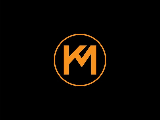 diseño de logotipo KM