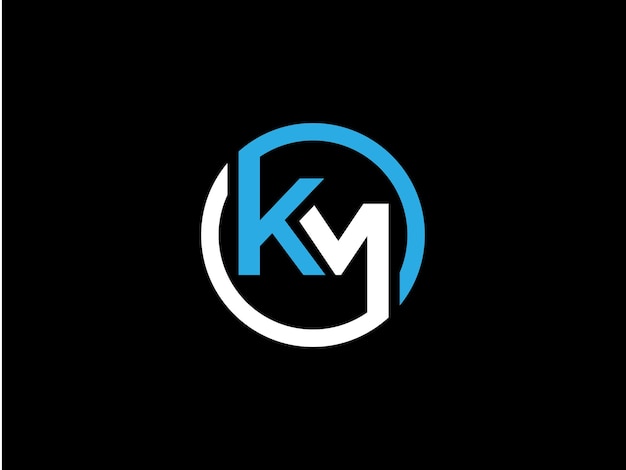 diseño de logotipo KM