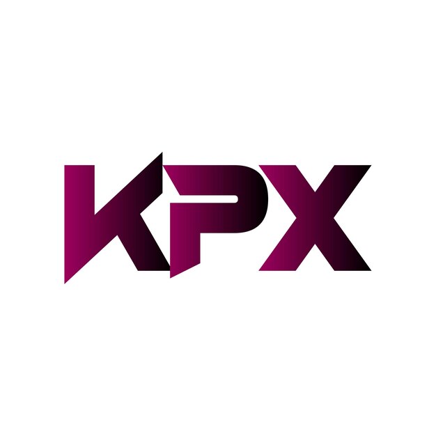 El diseño del logotipo de KPX es un diseño vectorial de la letra, el símbolo inicial y el icono de KPX.