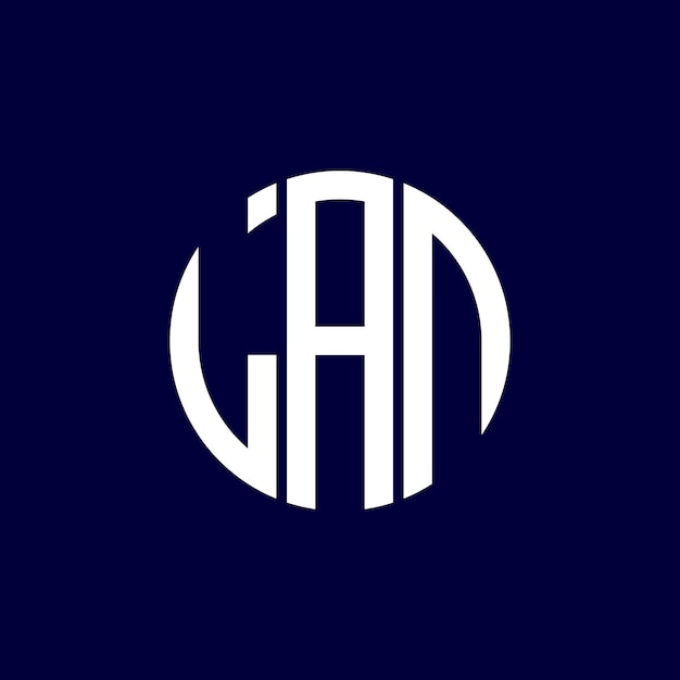 Diseño del logotipo de lan circle