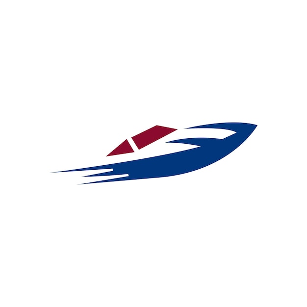 Diseño del logotipo de la lancha rápida